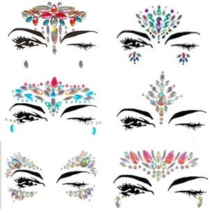 (G) Adhesive Facial Jewels